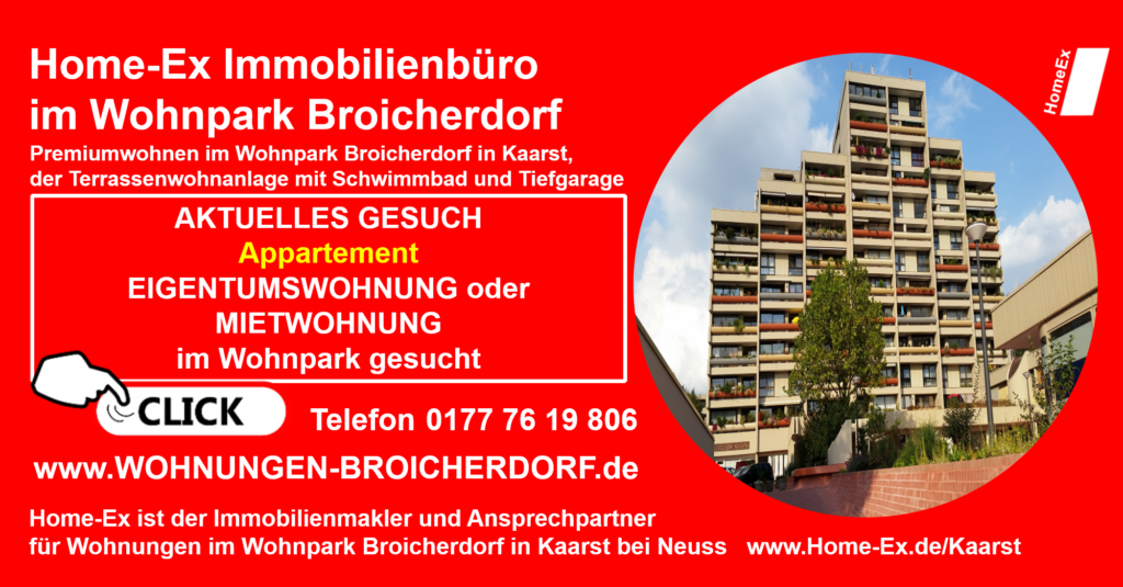 AKTUELLES GESUCH Appartement EIGENTUMSWOHNUNG oder MIETWOHNUNG im Wohnpark gesuchtbis 4 Zimmer –EIGENTUMSWOHNUNG im Wohnpark gesucht