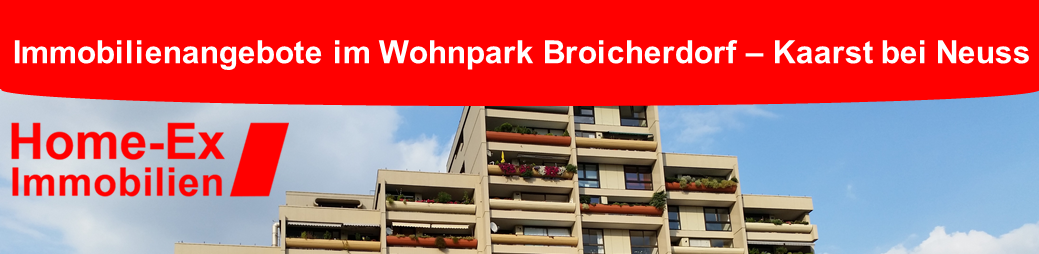 Immobilienangebote im Wohnpark Broicherdorf in Kaarst bei Neuss